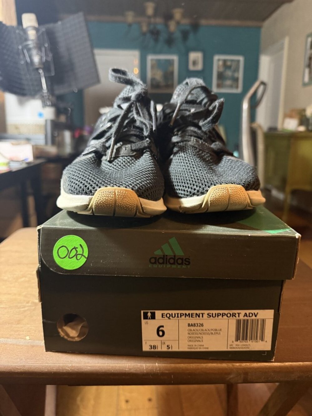 adidas EQT Equipment Support ADV Core Black Men 6 - BA8326